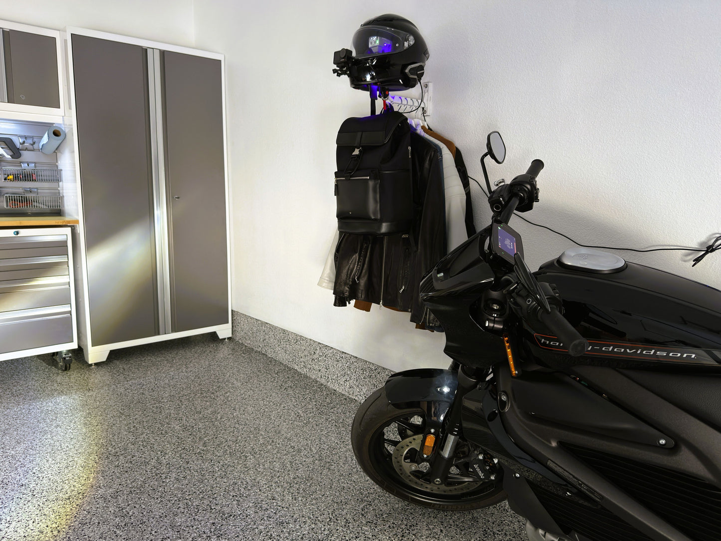 Advanced Wall-Mount Helmet Carrier
