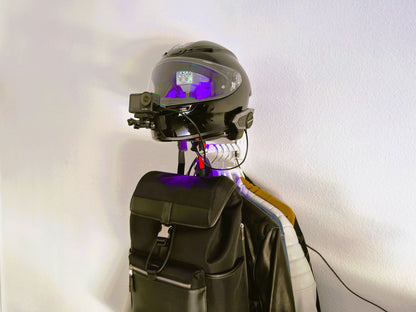 Advanced Wall-Mount Helmet Carrier